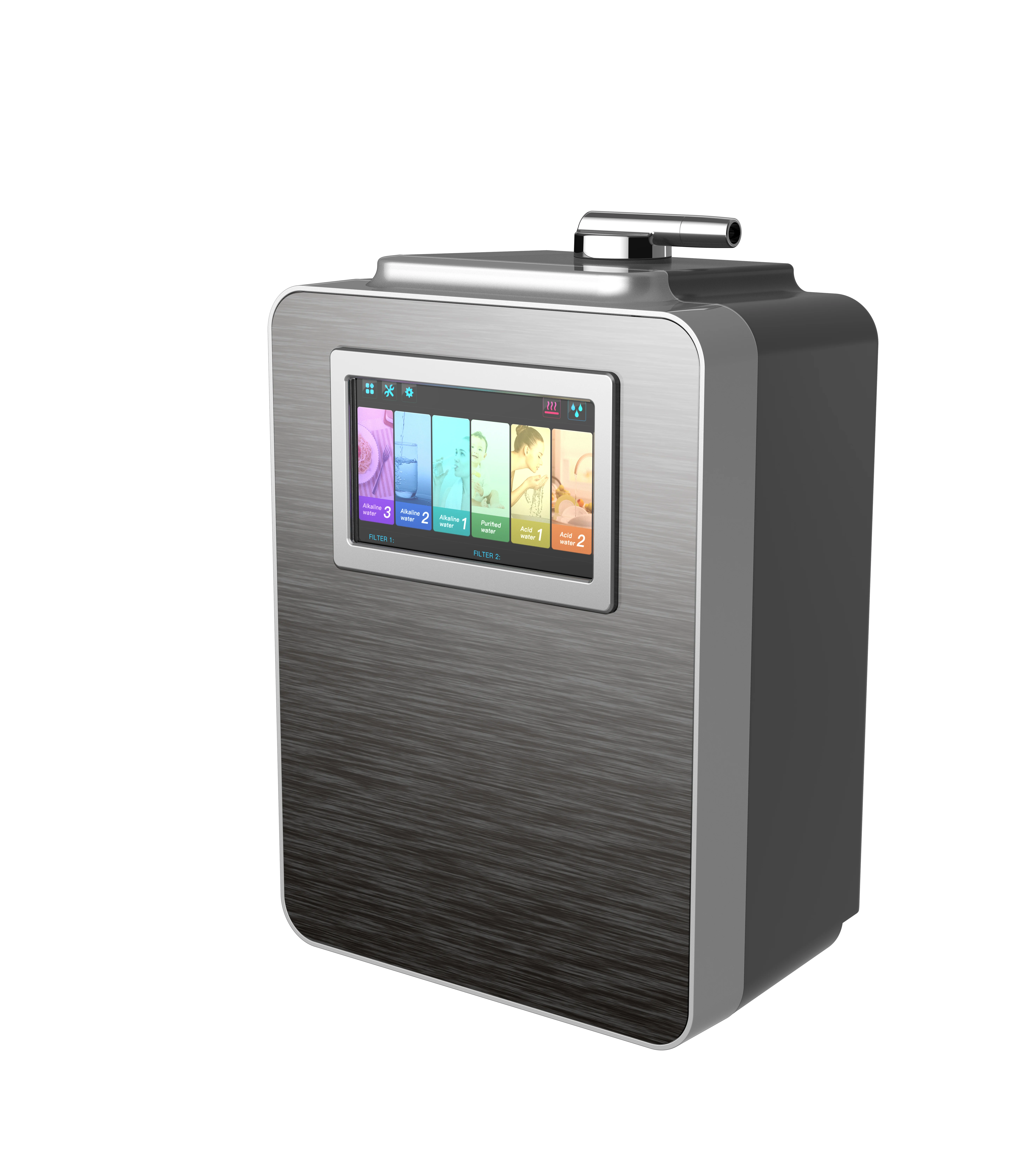 High Quality Titanium Plates Household Ionized Water Purifier