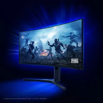 xiaomi 144hz 3440×1440 4ms モニター Xiao-mi 34インチカーブゲーミングモニター 144Hz 4ms WQHD 21:9 スマホ・タブレット・パソコン