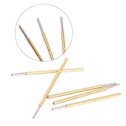High Quality Gold Plated Spring Test Probe Pin for PCB Board ICT Fixture