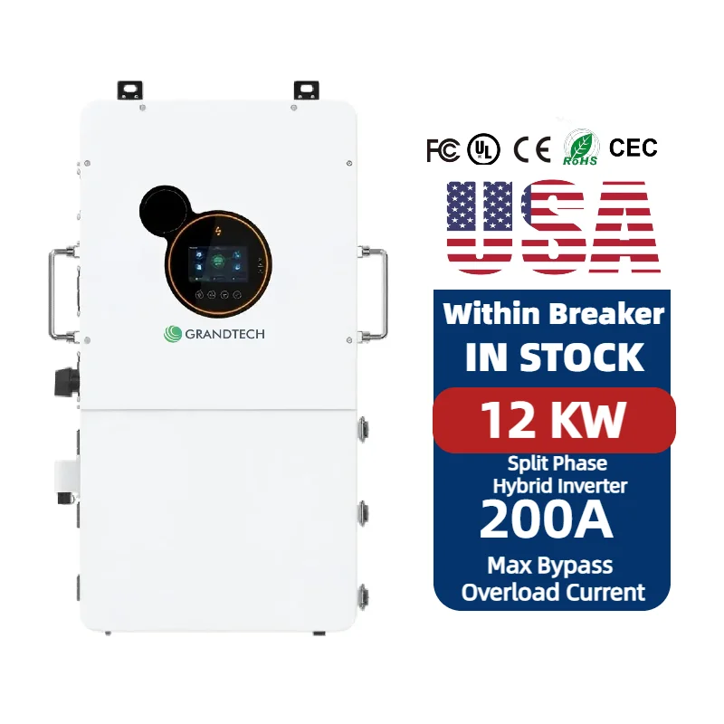 UL Certifikation Lav Frekvens Inverter 50hz/60hz 48v Split Fase Inverter Srne 8kw 10kw 12kw Hybrid Inverter Solkraft