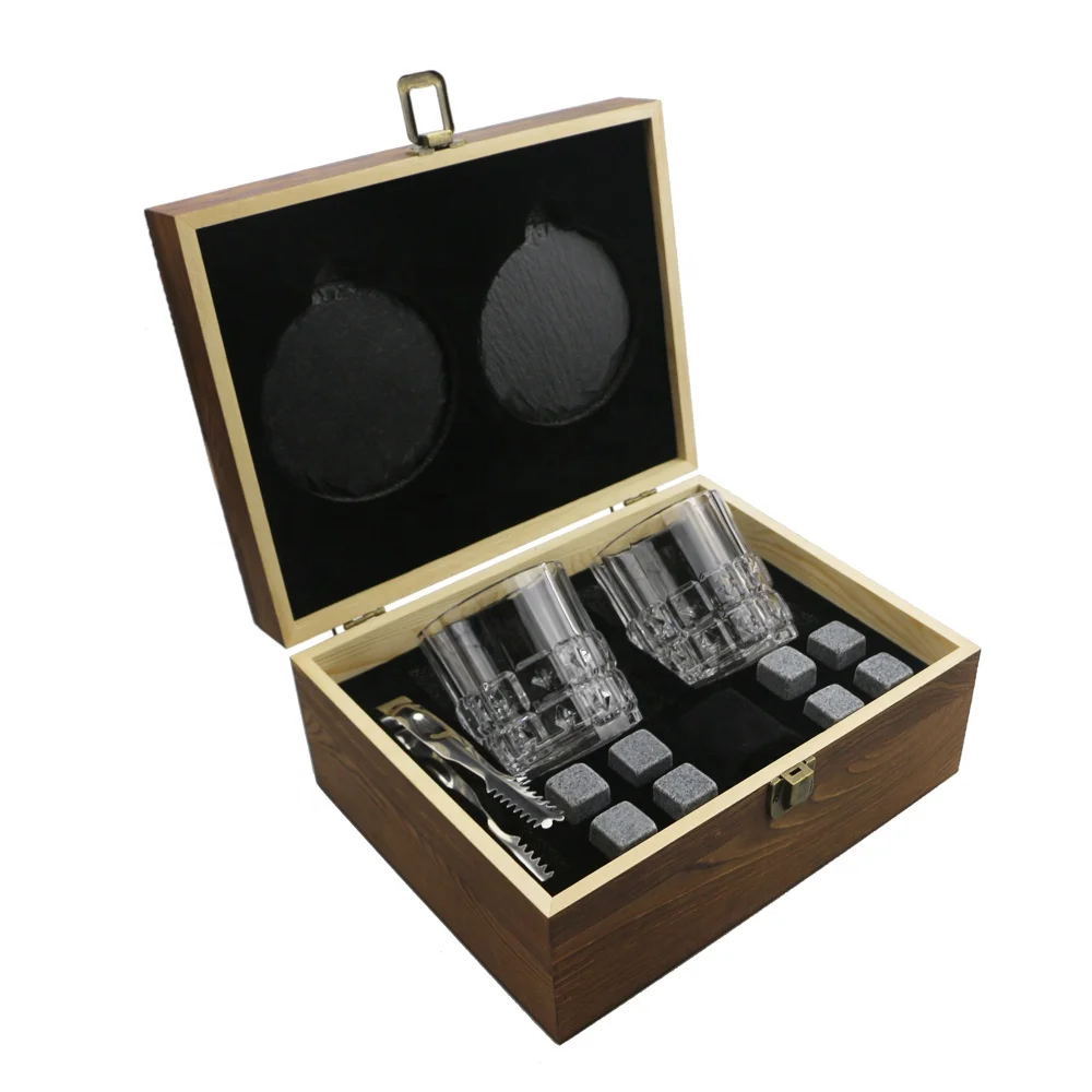 Whiskey gift? 6 Whisky Tasting set in luxury wooden box