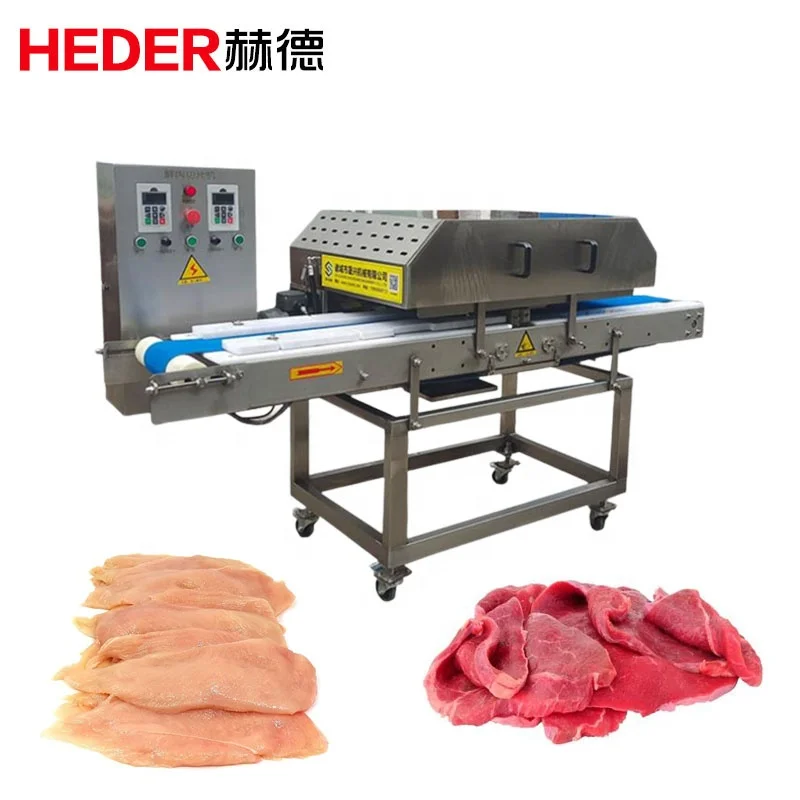Automatic Horizontal Meat Chicken Breast Slicing Machine Chicken Breast Slicer Machine