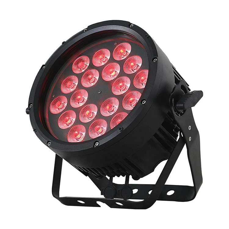 Led Lights Performance 18pcs 15w Waterproof Ip65 Rgbwa 5in1 Stage Lighting Led Par Light For ...