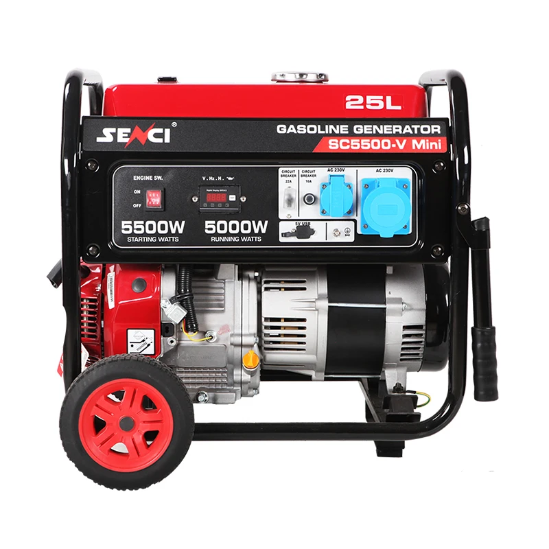 SENCI 4500W Gasoline Powered Generator Electrical Generator