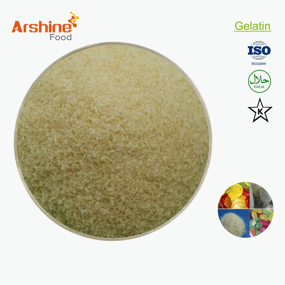 Halalgelatin Vegan Edible Animal Gelatin Glue Food Grade Unflavored