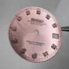 Pink Dial Rose Gold Applied Indices