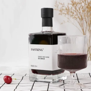 FASTKING 12-Degree Rich-Flavored Sweet Red Wine 500ML Bottled Semi-Sweet Grade Corporate Customization Bulk Purchase Cross Wine