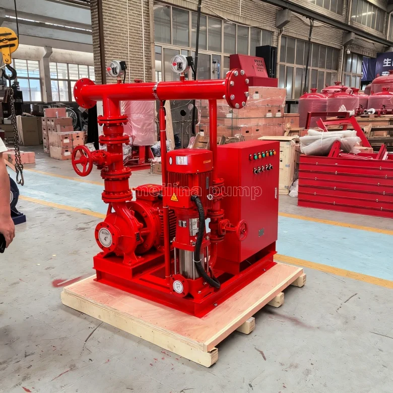 NFPA20 Standard EJ Fire Fighting System with Electric & Jockey Pump
