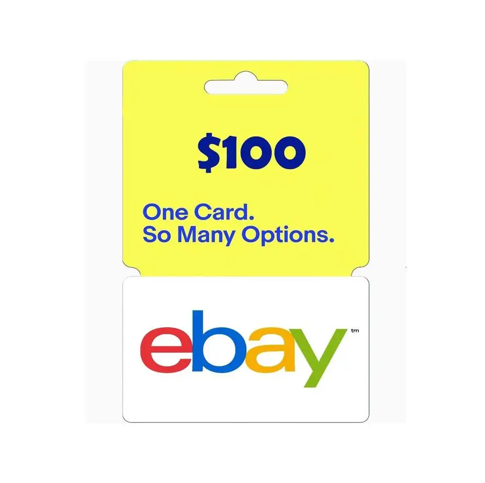 100$ Ebay Gift Card Instant Gift Card Email Delivery - Buy Ebay Gift ...