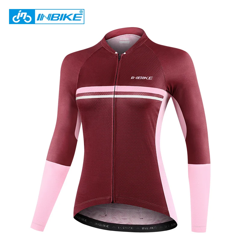 Woman's Breathable Cycling Jersey Long Sleeve Cycling Jersey Sportwear 