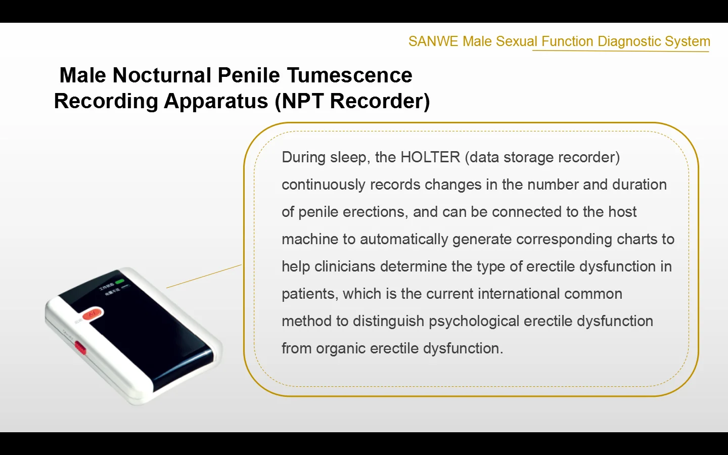 Sw 3620 Andrology Male Sexual Dysfunction Machine Erectile Ejacuration