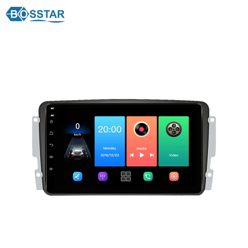 Android Car Multimedia Player Autoradio GPS for Mercedes Benz C Class W203 CLC W203 CLK W209 Radio Navigation Stereo