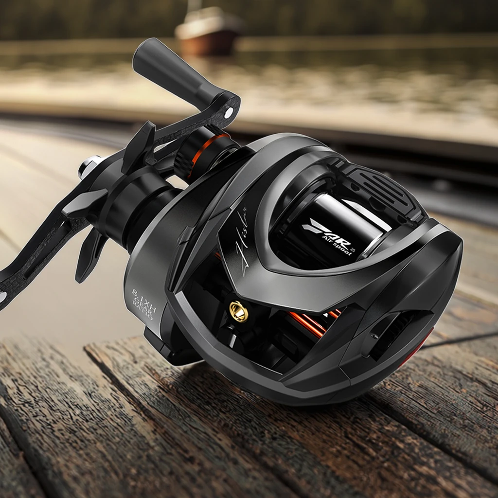 HISTAR Giu 99 Carbon BFS Baitcasting Fishing Reel 8.1:1 Ratio