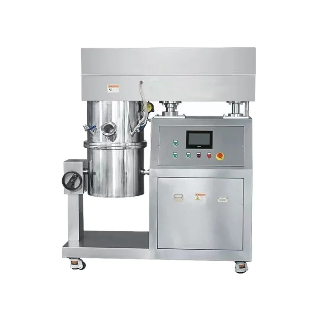 Automatic linkage, fast adjustable and low energy consumption heat transfer transmission, coil stirring and vacuum stirring tank