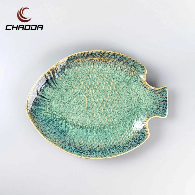 滝寺窯 大きめ長皿 長 皿