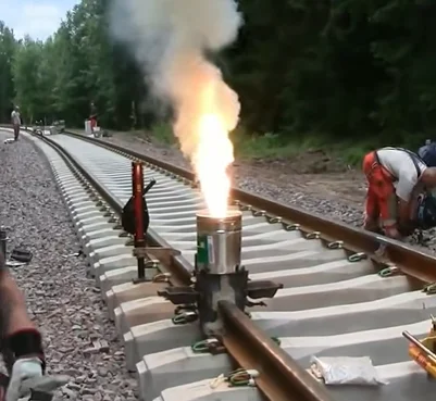 product-546-502 Rail Aluminum Heat Welding