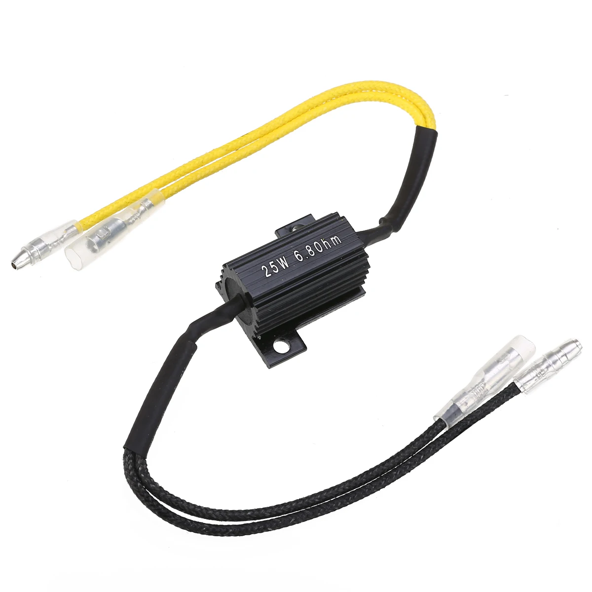 Résistance Décodeur Pour Clignotants LED Moto - Résout Clignotement Rapide Et Erreurs - 2 Pièces - 12V 30W - 10