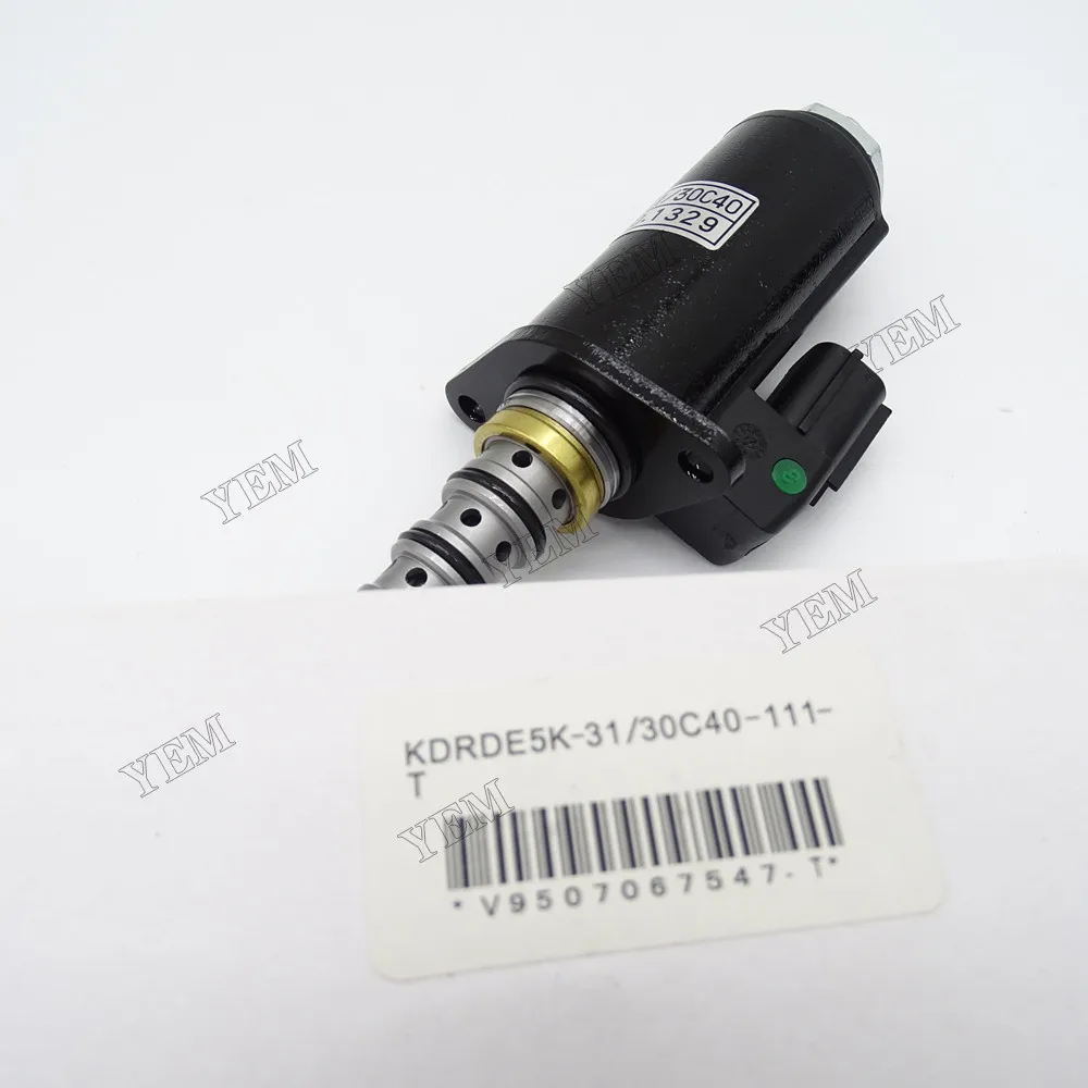 KDRDE5K-31 30C40-111-T Solemoid Valve for Kobelco Heavy Equipment Engine Parts