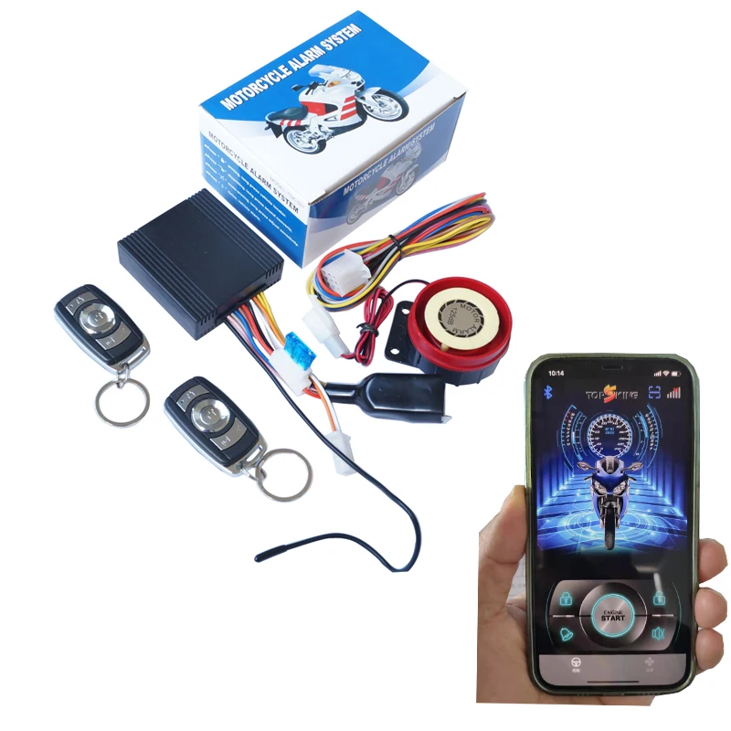 Smartphone APP  Motorcycle Alarm