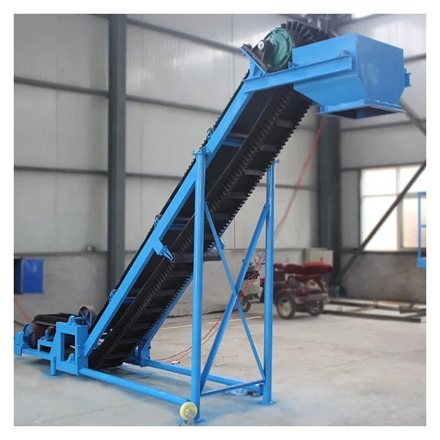 Hopper Belt Conveyor for Loading and Unloading
