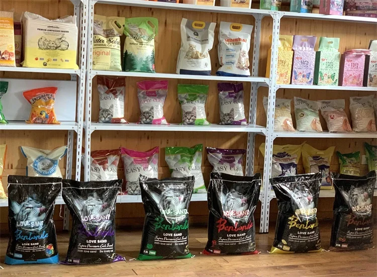 Factory Design Natural Tofu Litter Sand 16liters Package Dust Free Pet