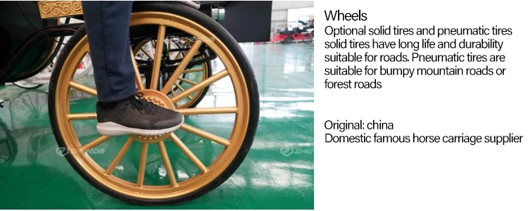 Special Transportation/Electric Sightseeing horse drawn  cart/Electric Pumpkin Horse drawn Carriage