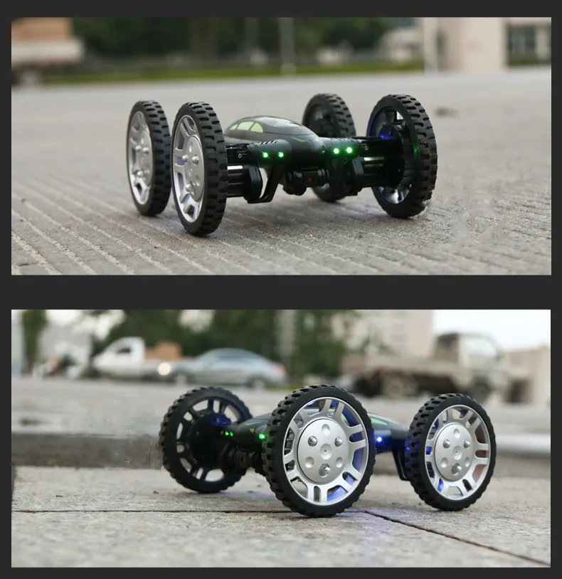 Air-Road Double Mode 2 in 1 High Speed Flying Car 2.4G RC Quadcopter Drone With HD Camera Run Double Side