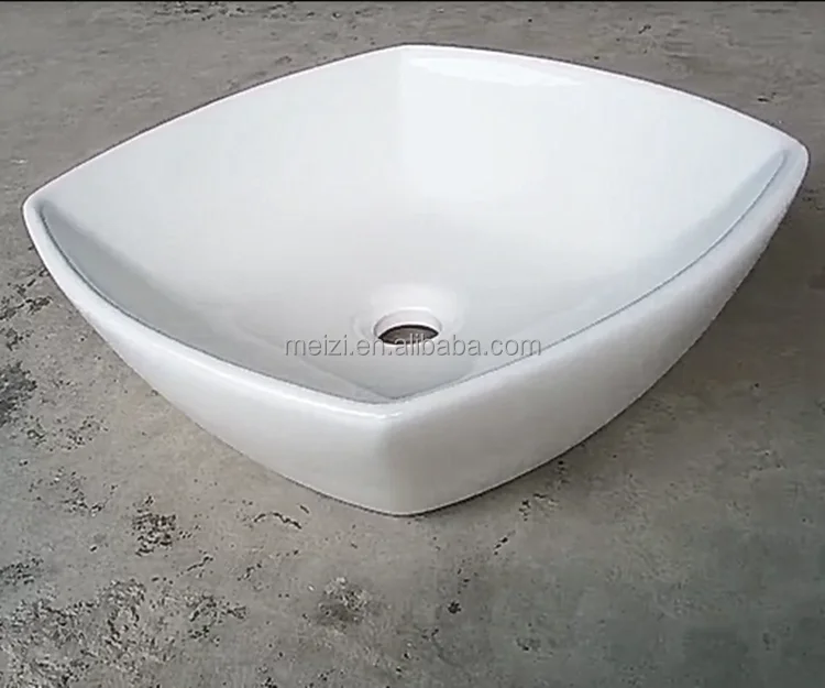 Modernong Sink Countertop Banyong Porseranong Art Hand Wash Basin