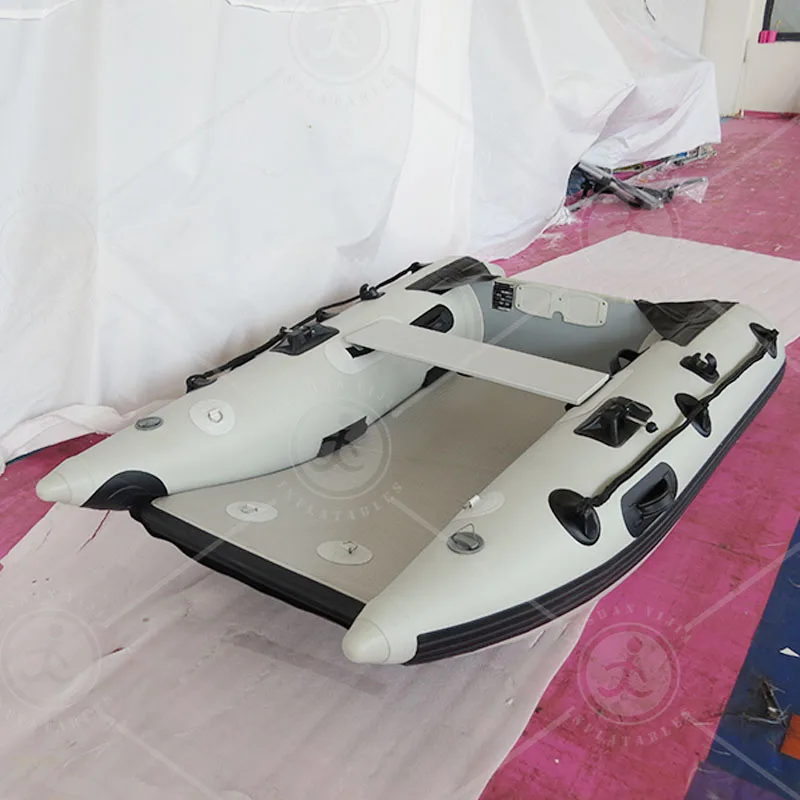 Drop Stitch High Pressure Inflatable Tender Dinghy Boat With Air Deck