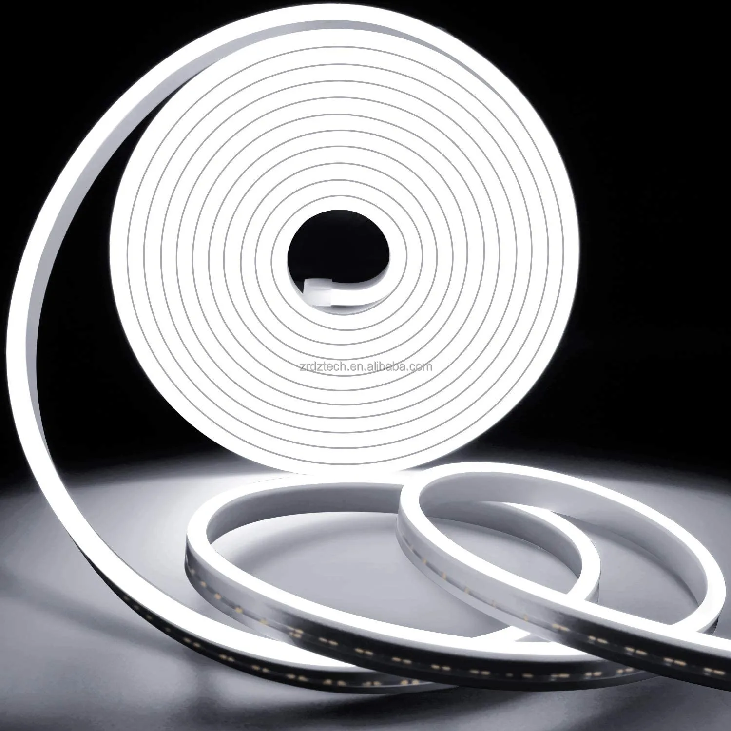 ZR Wholesale Waterproof Led Rgb Neon Flexible Silicone Tube Cover Led Strip Rope Light Led  RGB Strip