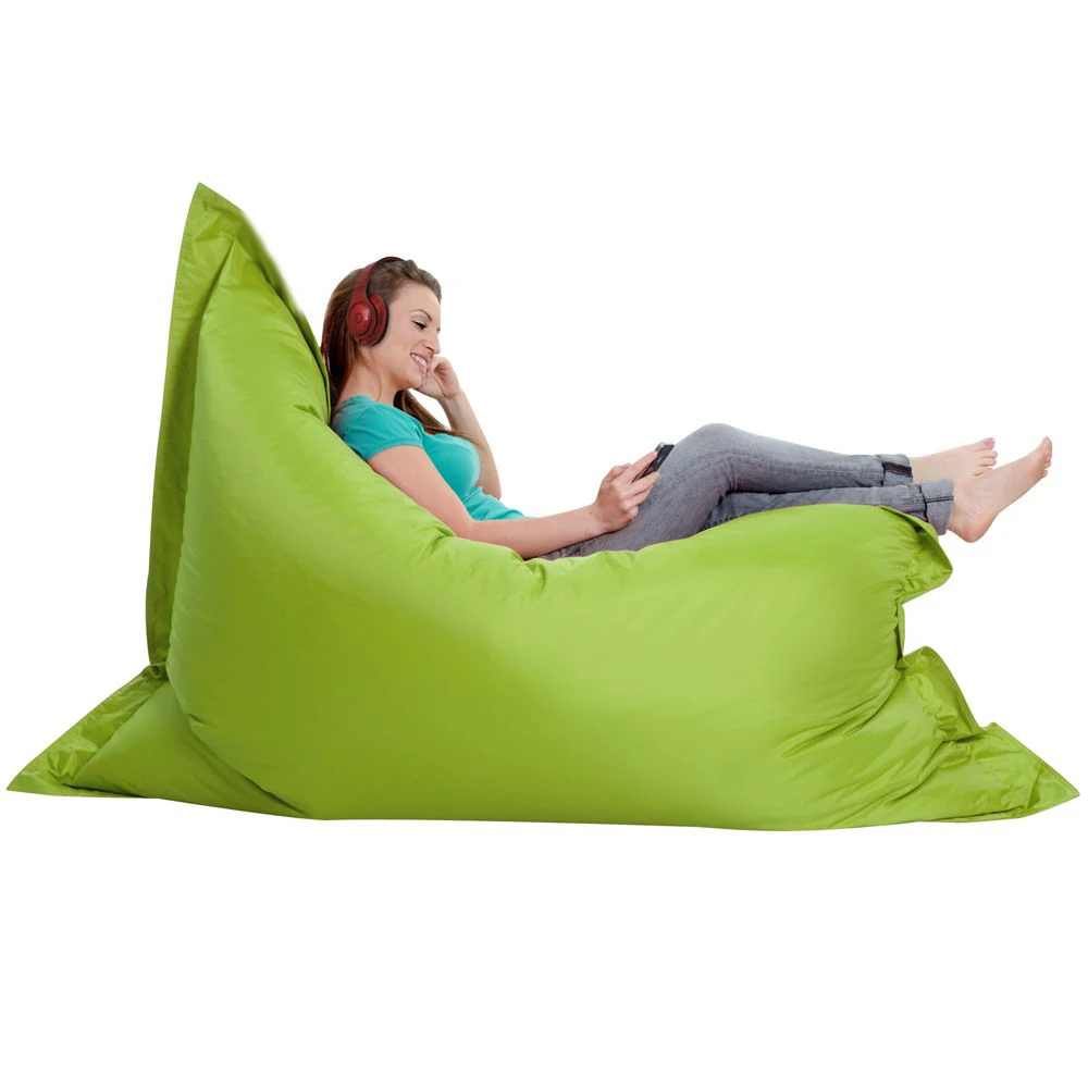 Green Color Floating Bean Bag Chair Giant Bean Bag Outdoor Furnitures Swimming Pool Bean Bag