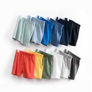 Kids Clothing Customized Small Medium-Sized Baby Boys' Five-Point Pants Solid Color Kids Shorts