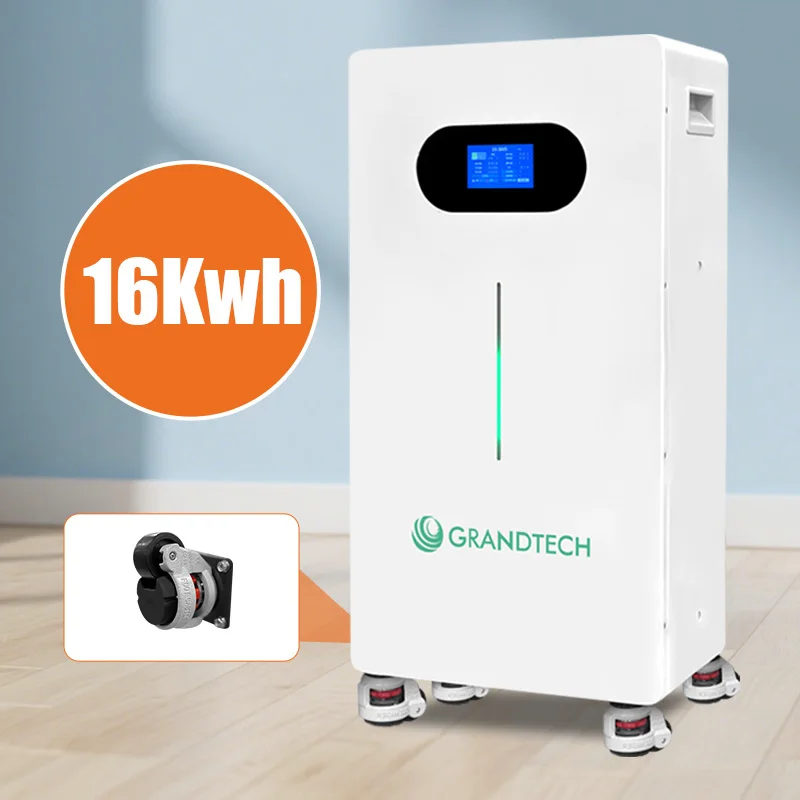 batairea LiFePO4 48V 51.2V Daingne ar an bhBalla 15kWh 16kwh do Theach, Batairea Lithium Ion, Pacáiste Fuinnimh, Soláthar Cumhacht