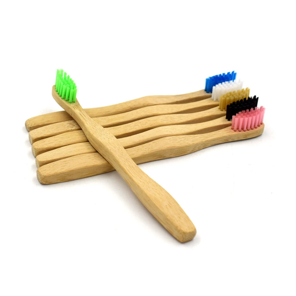 kids toothbrush soft bristle wooden tooth brush eco-friendly