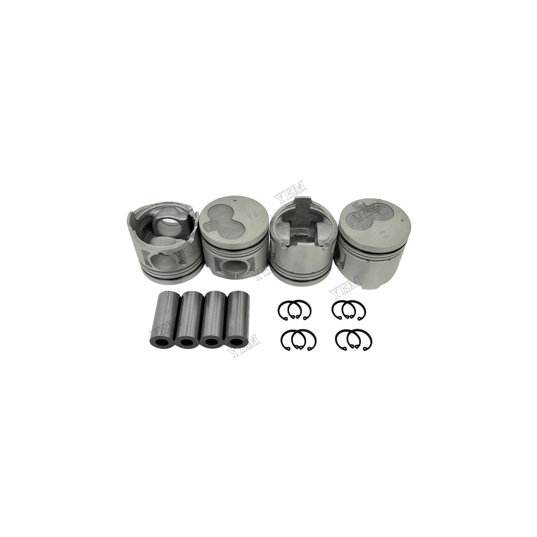 Piston Kit Compatible for Isuzu 4JG2s Engine Rebuild Kit