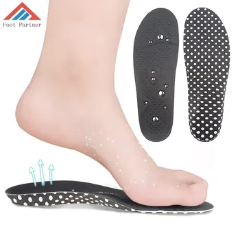 Magnetic Therapy Health Care Insoles EVA Material Acupuncture Massage Meridian Insoles Sweat Absorbent Breathable Arch Insoles