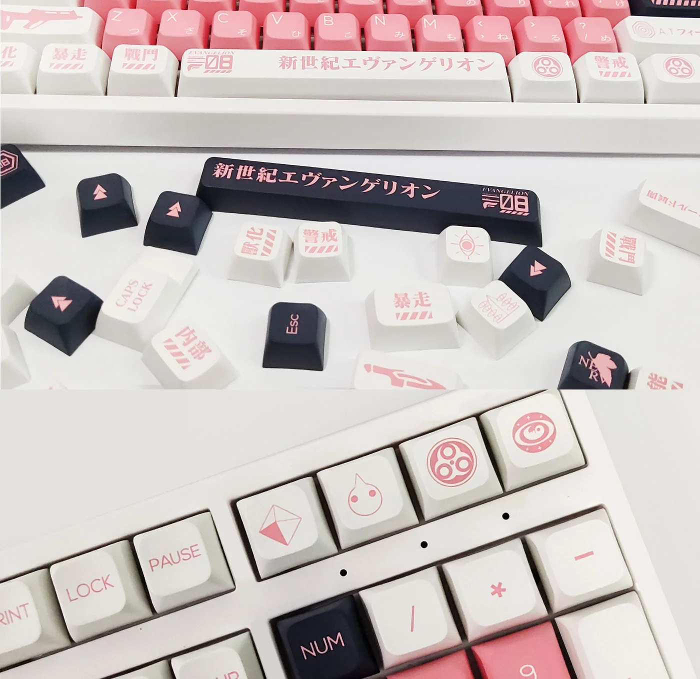 Colorful Mechanical Keycaps Custom Machining Keyboard Arrow Cross Shaft ...