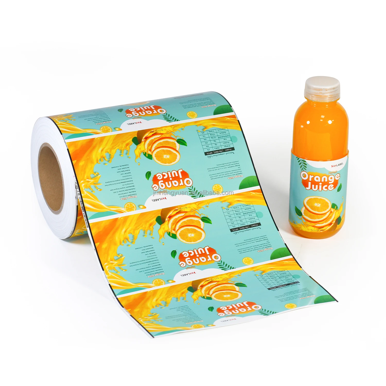 Custom Logo Sticker Waterproof Adhesive Paper Label BOPP Polypropylene ...