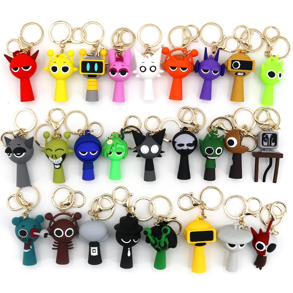 Vaundy Logo Rubber Keychain 4つセット Vaundy 『FUSION』カプセルトイ ロゴラバーキーチェーン3色