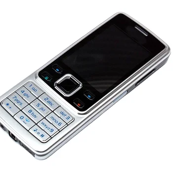 wholesale original feature phone 6300 2.4inch Small Basic Bar GSM Unlocked mobile phone dual sim bar feature Music phone