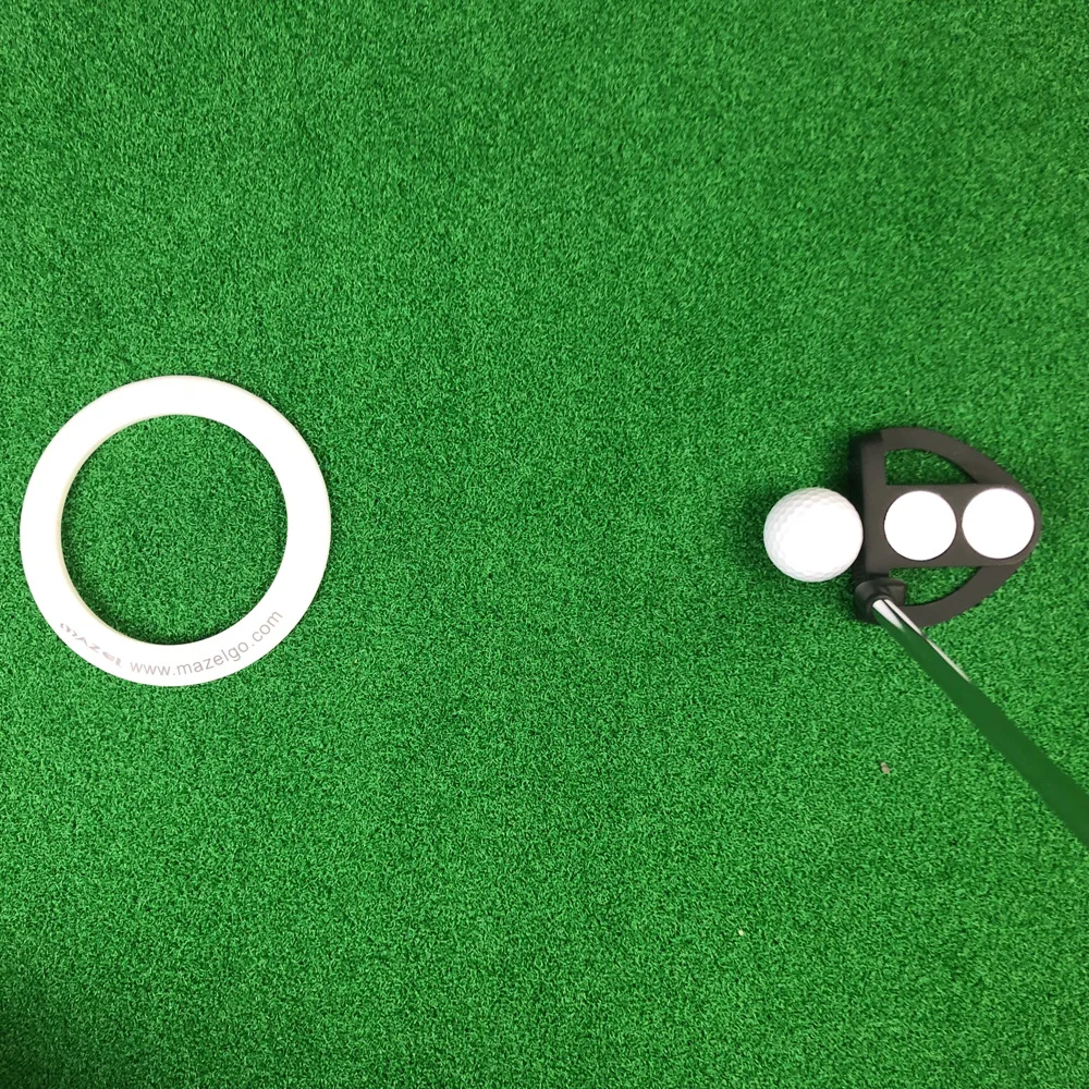 Mazel Golf Putting Green Cup Hole Practice Training Aids Golf Ring Putt