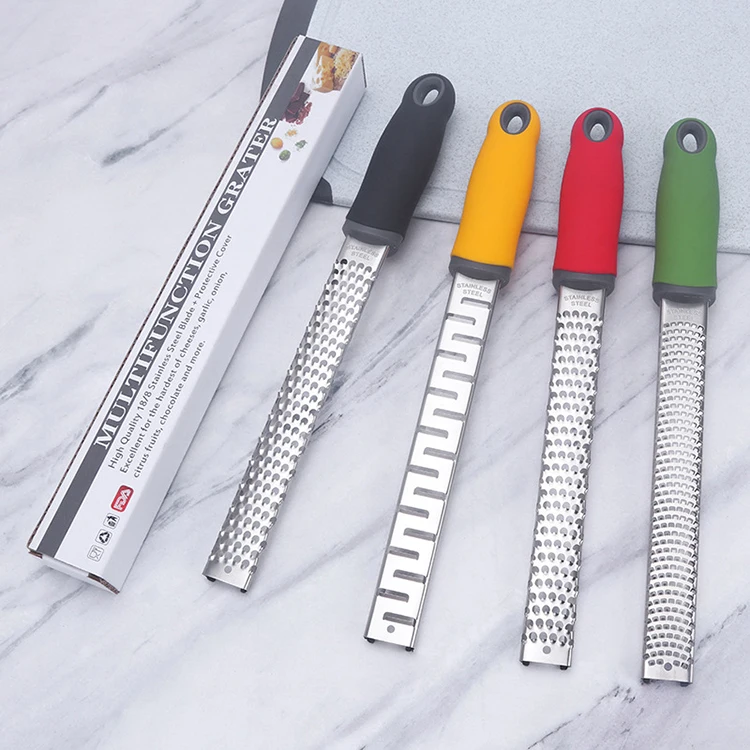 Multi Functional Zester Tools Manual Stainless Steel Lemon Zester