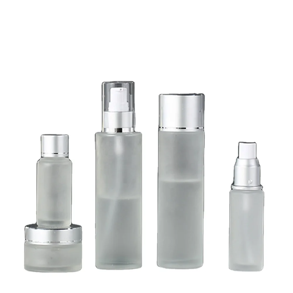 Bulk wholesale perfume bottle clear transparent empty spray glass bottle