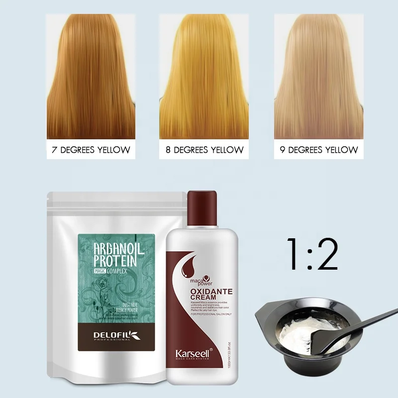 Профессиональный салонный порошок для отбеливания волос без аммиака, оптовая продажа с китайского завода