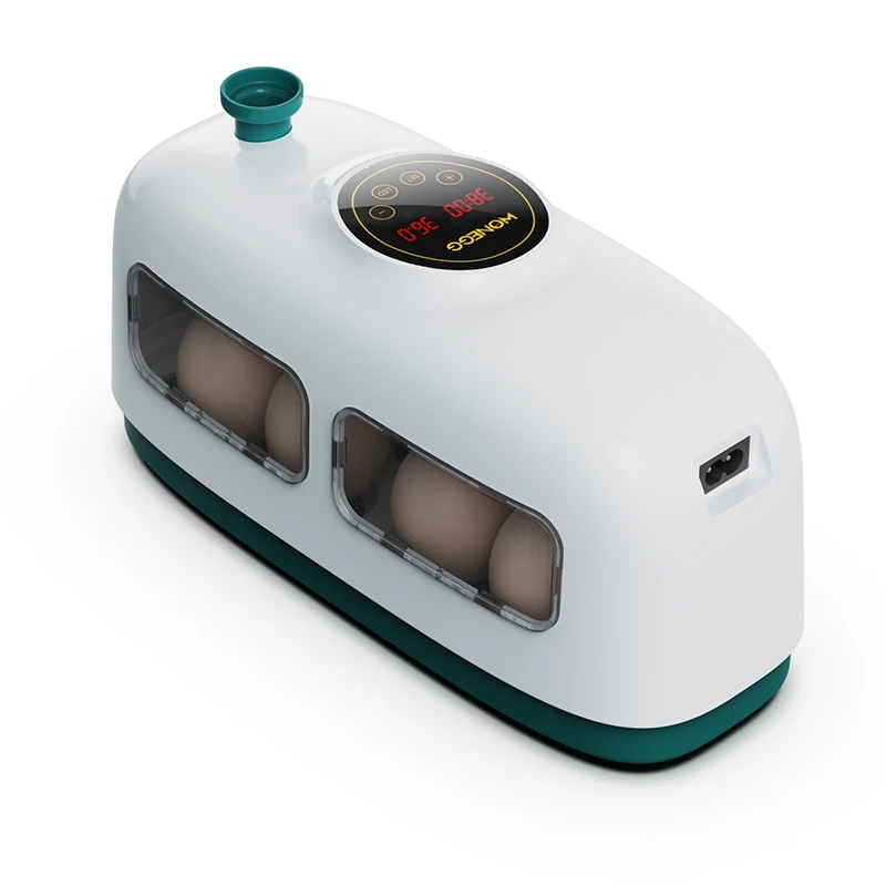 BREUAILY Mini-Brutmaschine Für 8 Eier – LED-Durc Produktbild-Vorschau 2