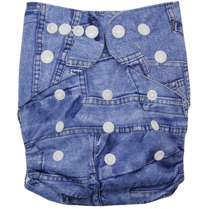 
Фабричная Прямая оптовая продажа регулируемый размер uni современный дизайн моющийся детский тканевый подгузник 