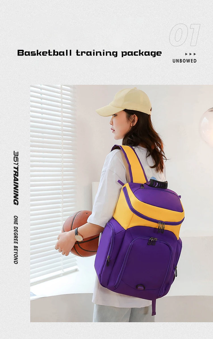 Customized outdoor Large Oxford Youth Football team Gym bag basketball