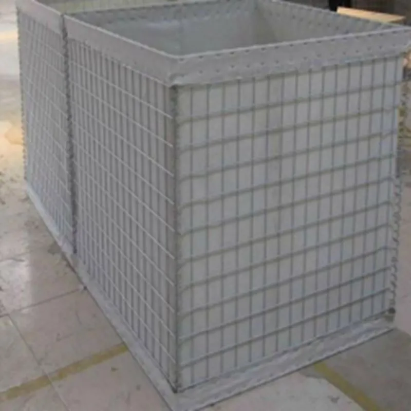 Heavy Duty Defensive Barriers Defensive Sand Wall Gabion Bastions Welded Mesh Barrier Bastion