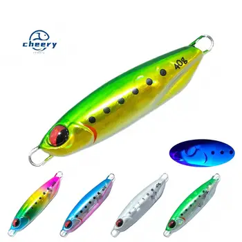 Cheery BZQ14 Saltwater Jigging Fishing Lure for Ocean Boat River Fishing Cod Perch Mackerel Snapper Bass Trout Tilapia Kids – Metal Jig – view 2