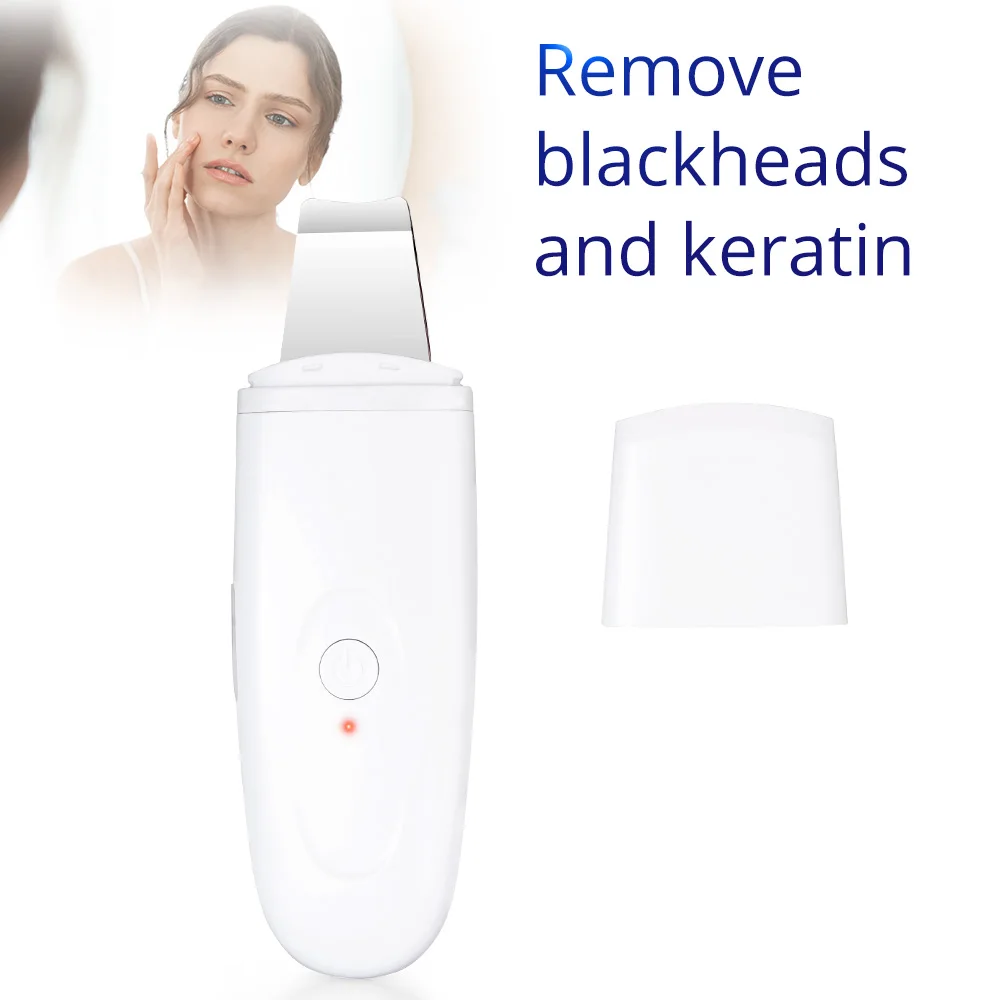 Handheld Professional Handheld Skin Scrubber Sound Wave Ion Device Lifting and Tightening
